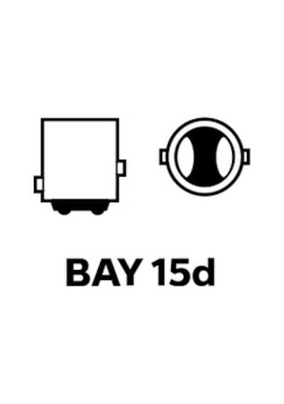 Photon P21/5w Bay15d 12-24v Led Ampul - Kırmızı Red - İkili Blister Ph7216 R B2