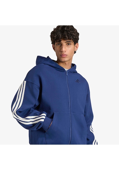 Adidas M Ak 3s Fz Erkek Lacivert Sweatshirt Kw2392