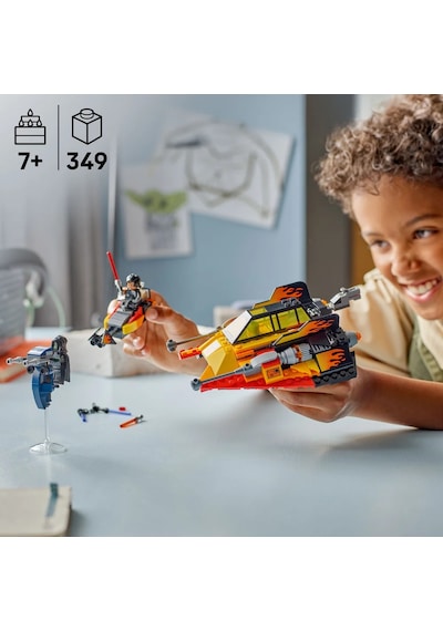 LEGO® Star Wars: Rebuild The Galaxy™ Force Burner Kar Motoru 75414 - 7 Yaş ve Üzeri Çocuklar için Yaratıcı Oyuncak Yapım Seti (349 Parça)