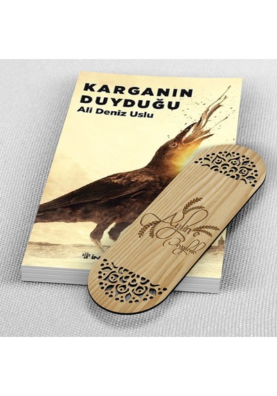 Kişiye Özel Karganın Duyduğu Kitabı & Kitap Ayracı Seti