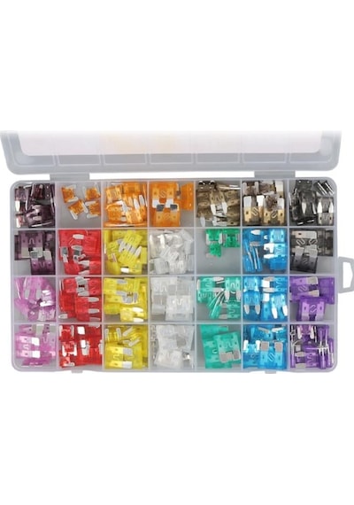 Powermaster Pm-28531 300 Parça Micro - Mini - Standart Oto Sigorta Kiti Diğer