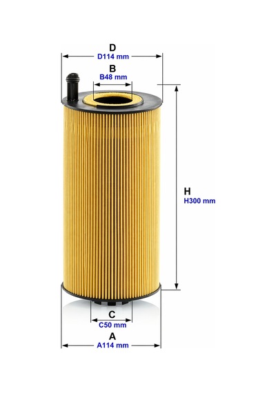 Mann Filter Hu 12006z Yağ Filtresi A4701800309 Mercedes Actros 2 Travego Mp Mp5