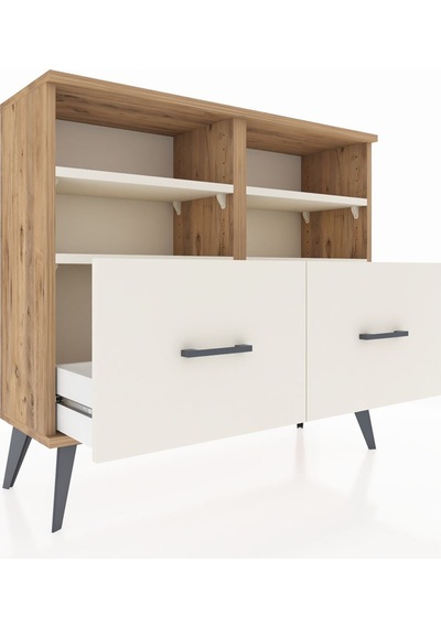 Arges Şifonyer 4 Raflı 2 Çekmeceli 88x30x80 Çam-aytaşı Aytaşı Arges Şifonyer 4 Raflı 2 Çekmeceli 88x30x80 Çam-aytaşı Aytaşı