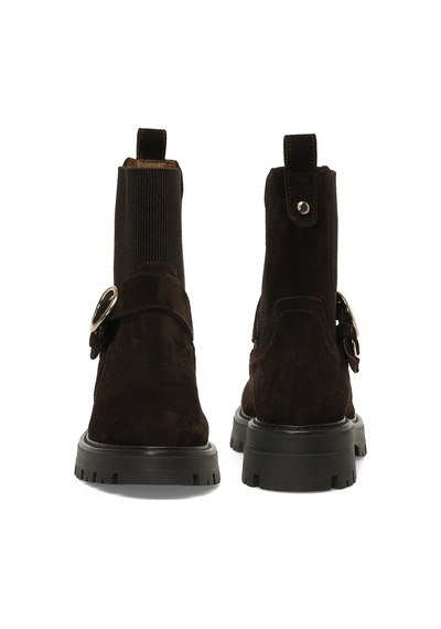 Nine West Unıma 5pr Kahverengi Kadın Düz Bot 000000000102037285 Kahverengi
