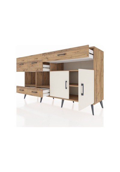 Kronos Konsol 4 Raflı 5 Çekmeceli 2 Kapaklı 176x59x99 Çam-aytaşı/çam Aytası/atlas Çam - Atlas Çam Kronos Konsol 4 Raflı 5 Çekmeceli 2 Kapaklı 176x59x99 Çam-aytaşı/çam Aytası/atlas Çam - Atlas Çam