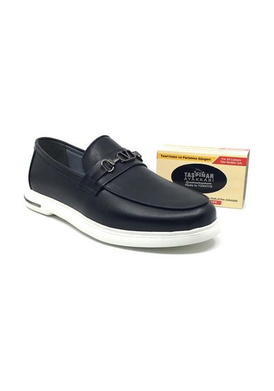 Lisan Sohes Lisans Shoes 245 %100 Hakiki Deri Erkek Günlük Ortopedik Rahat Yazlık Casual Ayakkabı Yeni Sezon 40-44 Siyah