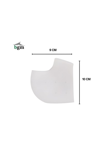 Bgm Silikon Topuk Çorabı Yüksek Kalite Topuk Çatlak Koruyucu Çorabı