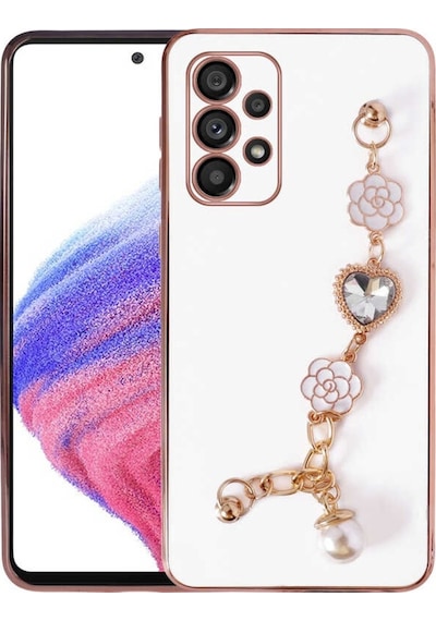 Samsung Uyumlu Galaxy A72 Kılıf El Tutamaçlı Taka Kapak