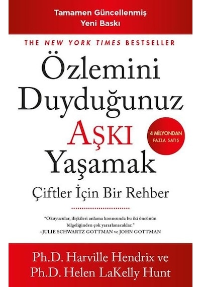Özlemini Duyduğunuz Aşkı Yaşamak - Çiftler için Bir Rehber - Harville Hendrix - Butik