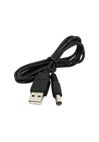 Usb To Dc 5.5 2.1mm Kalın Power Güç Çevirici Adaptör Kablosu