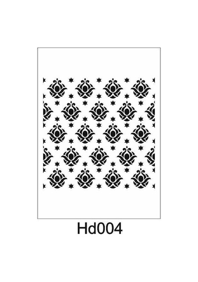 Duvar Dekor Stencil Şablon 40X40 Hd-004