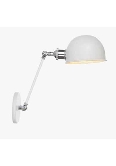 Rsylight Retro Metal Dekoratif Rustik Akrobatik Beyaz Duvar Aplik-rys90190101144 Siyah