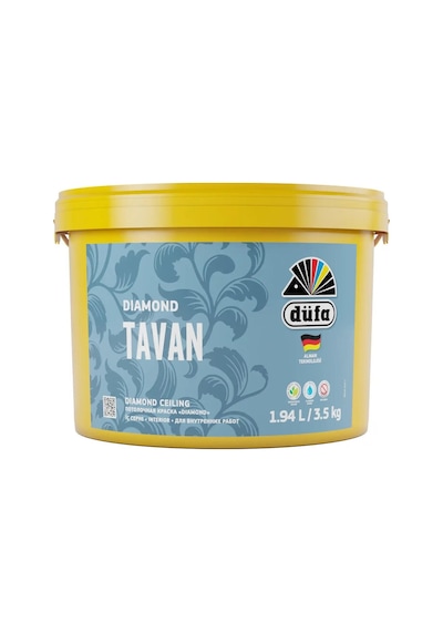3,5 Kg Beyaz Tavan Boyası, Yüksek Kapatma Gücü İle Kolay Uygulama 0.5 KG