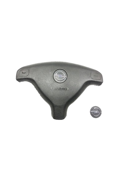 Opel Astra G 2002-2007 Modeller Arası Geçmeli Airbag Kapağı Armalı 1 Adet Siyah