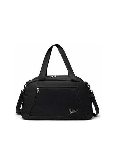 Louisiana Polo El Valizi Spor Seyahat Çantası Orta Boy 50cm Siyah 6671 Siyah