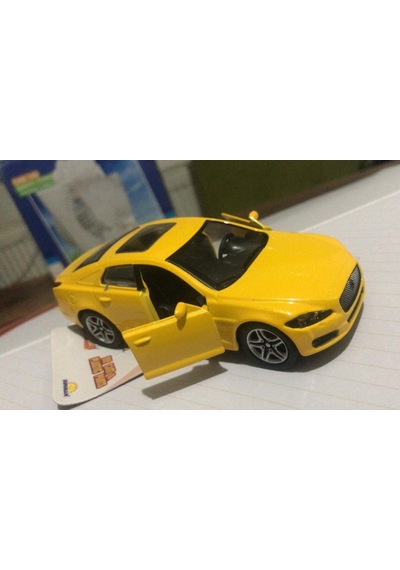 Oyuncak Metal Model Araba Açılır Kapı 1/36 Çek Bırak Sarı Mustang