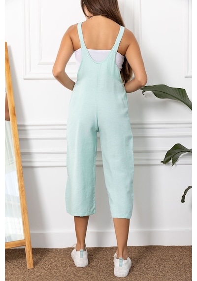 Armonika Kadın Açık Mint Bahçıvan Tulum Arm-20k001117
