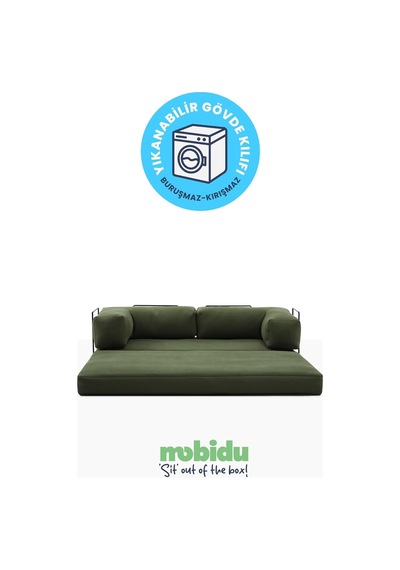 Mobidu Shift 3'lü Koltuk Koyu Yeşil Diğer