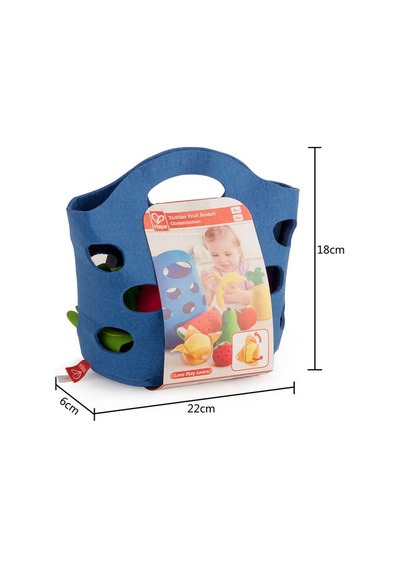Hape Toddler Oyuncak Meyve ve Kovası