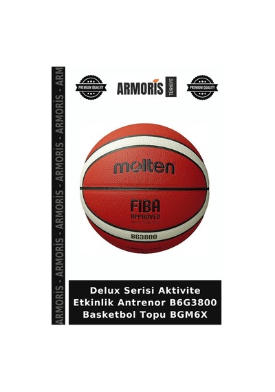 Delux Serisi Aktivite Etkinlik Antrenor B6g3800 Basketbol Topu Bgm6x