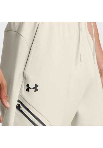 Under Armour Unstoppable Fleece Joggers Erkek Beyaz Polo Yaka Tişört