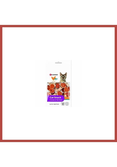 Flamingo Chicken Fish Rolls Tavuklu Ve Balıklı Kedi Ödülü 50 Gr Erdotıca