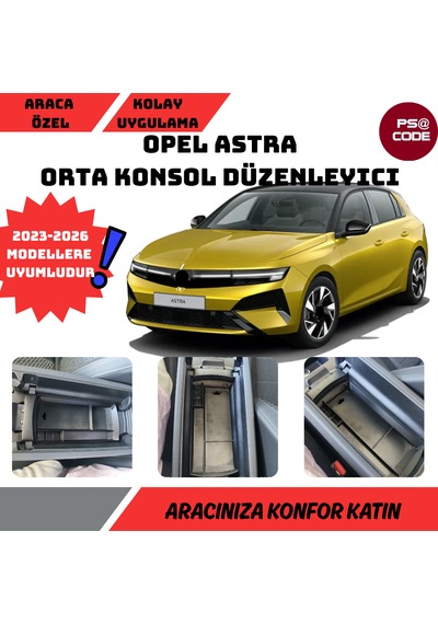 Opel Astra Organizer- Orta Konsol Düzenleyici