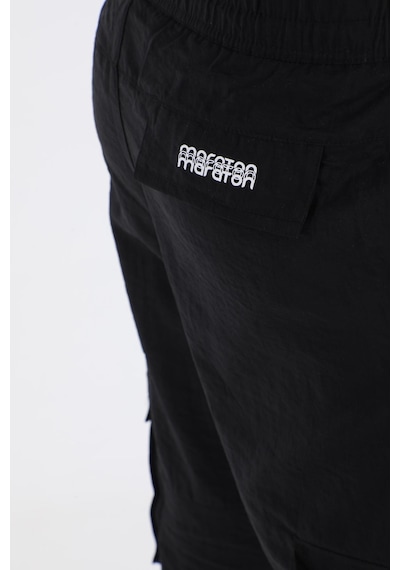 Maraton Sportswear Regular Erkek Dar Paça Basic Siyah Eşofman Altı 20579-siyah Siyah