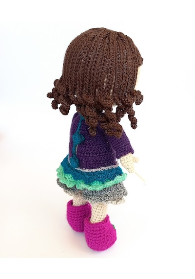 Atölye Bigi Amigurumi Bebek Bb10n Kız Bebek