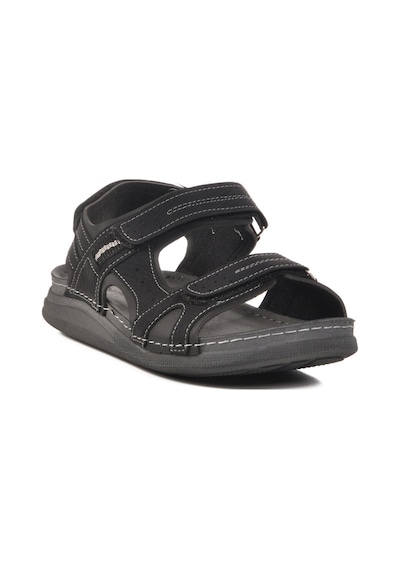 Ayakmod Siyah Anatomik Cırtlı Erkek Spor Sandalet 86.002 M Siyah