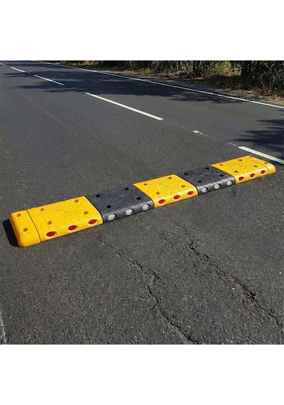 3,5 Metre Hız Kesici Set Kapaklı Yol Kasisi Uygulaması-896
