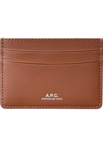A.p.c André Unisex Deri Kartlık Kahverengi 5 Ürün Kodu 002727