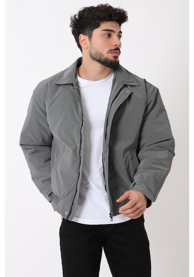 Stilkombin Yakalı Bel Lastikli Nova Mevsimlik Mont Bl 1759 60300 Siyah