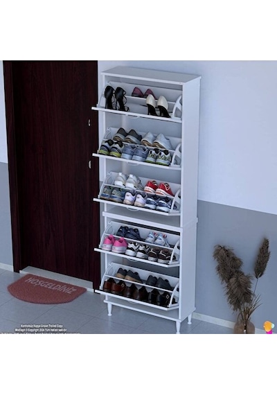 Eliusta Cover 72 Cm Ayakkabılık Dış Kapı/koridor/giyim Odası Uygun Antresit Renk 72x205x26 Cm Ayakkabılık Antrasit Eliusta Cover 72 Cm Ayakkabılık Dış Kapı/koridor/giyim Odası Uygun Antresit Renk 72x205x26 Cm Ayakkabılık Antrasit