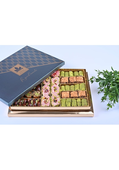 Tadım Dünyası Karışık Hediyelik Kuruyemiş & Lokum 900 Gr 013