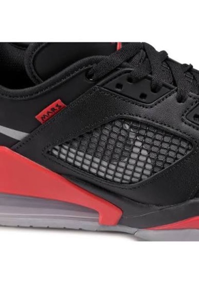 Nike Jordan Mars 270 Low Basketbol Ayakkabısı Kırmızı-siyah