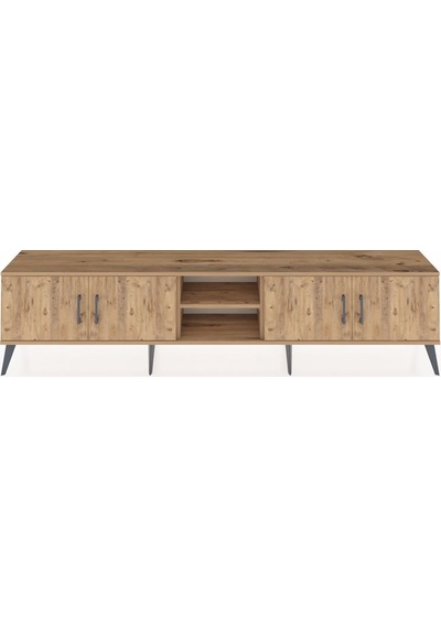 Arges Tv Ünitesi 3 Raflı 4 Kapaklı 220x30x51 Çam-çam Atlas Çam/atlas Çam - Atlas Çam Arges Tv Ünitesi 3 Raflı 4 Kapaklı 220x30x51 Çam-çam Atlas Çam/atlas Çam - Atlas Çam