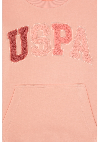 U.S. Polo Assn. Kız Çocuk Somon Eşofman Takımı 50318962-VR047