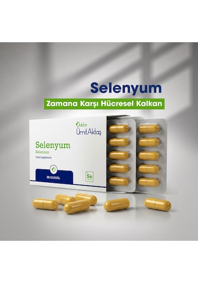 Dr. Ümit Aktaş Selenyum Takviyesi 30 Kapsül