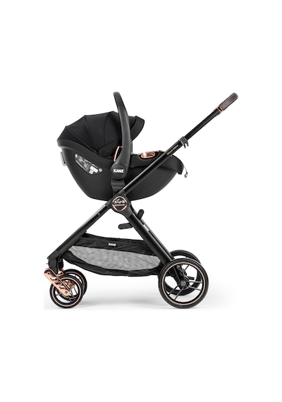 Kanz X-go Ultimate Travel Sistem Bebek Arabası Rose Gold Gri Antrasit - Siyah