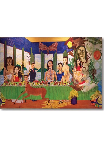 Cakasepetim Frida Kahlo Son Akşam Yemeği Ahşap Mdf Tablo