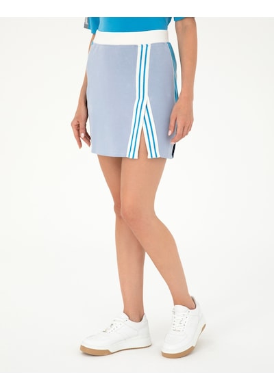 Pierre Cardin Kadın Mavi Etek Örme 50284732-vr249 Mavi