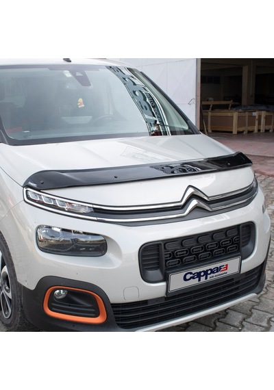 Cappafe Citroen Berlingo Ön Kaput Koruma Rüzgarlık 4Mm Abs 2019