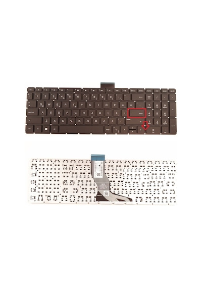 HP Uyumlu Pavilion 15-Bc203Nt 1Nb38Ea Notebook Klavyesi (Siyah Tr) - 549377901