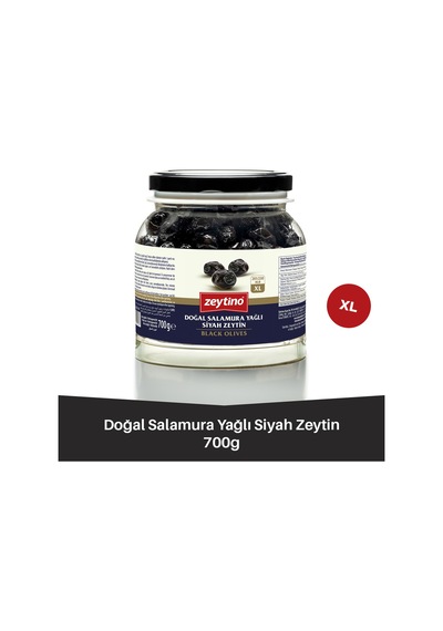 Gemlik Siyah Zeytin 700 Gr 201/230 Xl