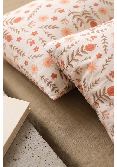 Triana Pamuklu 2'li Yastık Kılıfı 50x70 Cm Çok Renkli