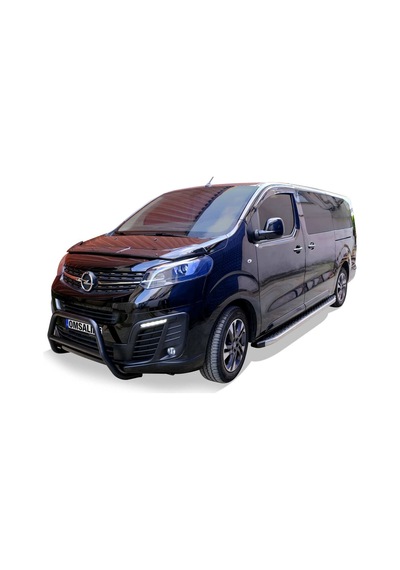 Omsa Opel Zafira Life Blackline Yan Basamak Krom Uzun Şase 2019 Ve Sonrası