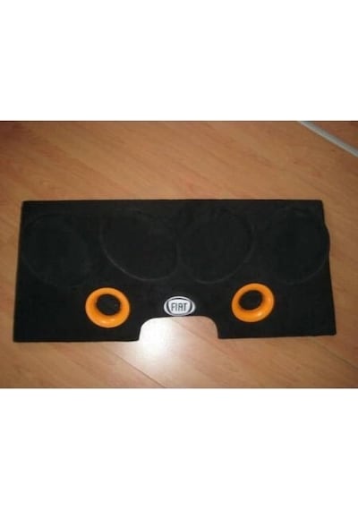 Fiat Uno 4lü oval hoparlör Pandizot Polyesterli Kabartmalı Portlu