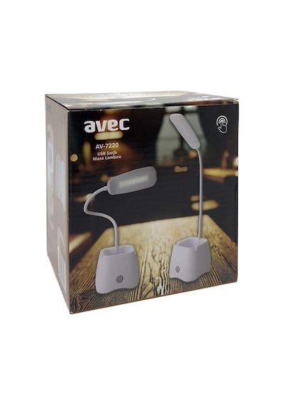 Avec Av-7220 Usb Şarjli Masa Lambasi