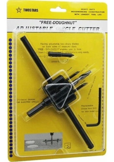 Ayarlı Alçı Panç Delme 2 Bıçak 1-3 İnç/16 30mm - 7-7 İnç/8 200mm - 1 İnç/8 3mm - 2 İnç 50mm